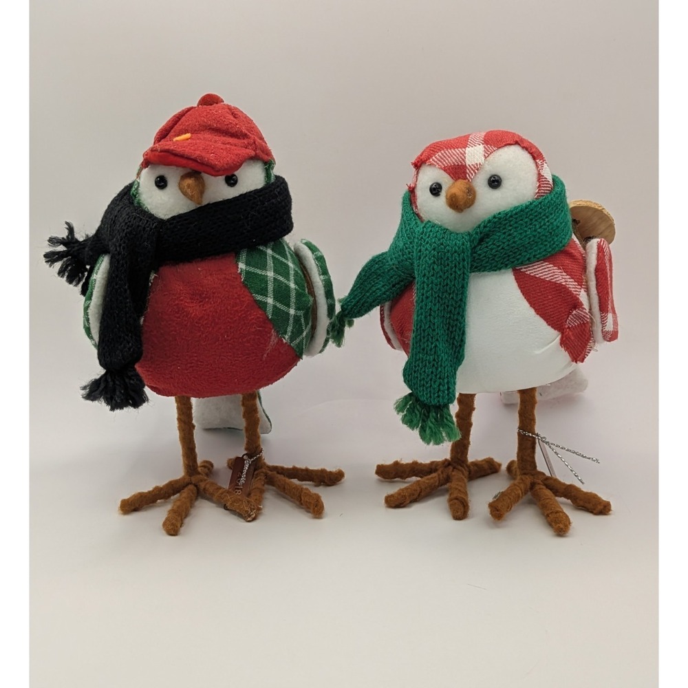 Target Wondershop 2018 Featherly Friends Christmas Bird Lot Of 2 MAUS & TOBY